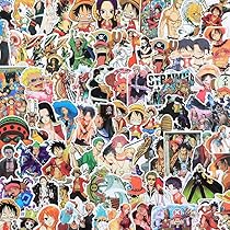 Amazon.co.jp: 50枚 ステッカーセット海賊 コミック 防水デカール