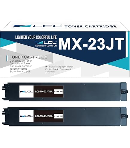 Amazon.co.jp: LCL Sharp用 MX-23JT MX-23JTBA MX-23JTBB 大容量 4色