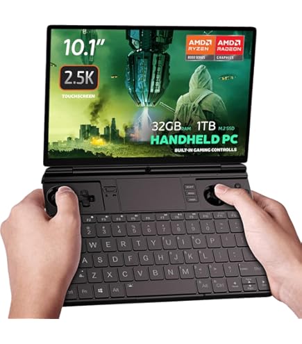 GPD Win Max 2 [AMD Ryzen 7 7840U-32GB+2TB] 10.1 Inches Mini