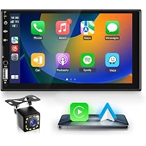 Amazon.co.jp: カーオーディオ2 Din カーステレオ CarPlay＆Android