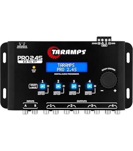 Amazon.co.jp: Taramps DS 1200x4 2オーム 4チャンネル 1200ワット
