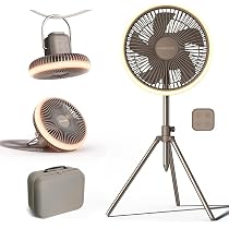 Amazon.co.jp: 【猛烈な暑さ対策】 HAGOOGI キャンプ 扇風機
