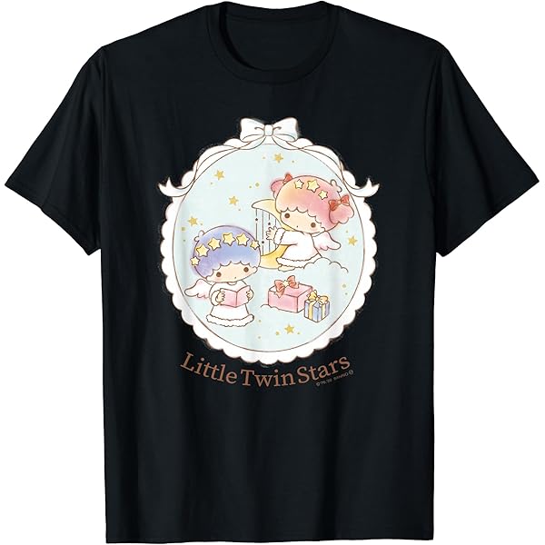 Amazon | リトルツインスターズ ほしにのって ライトカラー Tシャツ