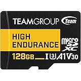Team 高耐久 microSDXCカード 128GB ドライブレコーダー・監視カメラ用 UHS-1 U3 V30 読込み100MB/s 書込み50MB/s 日本国内2年正規保証