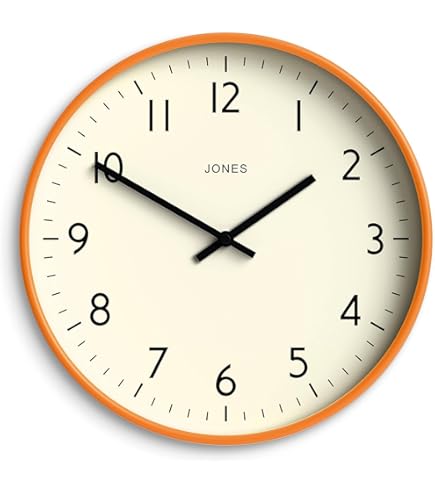【新品同様】JONES CLOCKS プロペラ針 レトロデザイン 壁掛け時計 新品同様】JONES CLOCKS プロペラ針 レトロデザイン 壁掛け時計