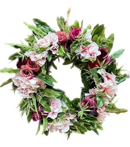 Amazon｜Lulu's ルルズ シャビーシックなハーフムーンリース アーティ