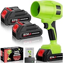 6500mAh大容量バッテリー2個搭載 ブロワー 洗車 強力軽量 コードレス