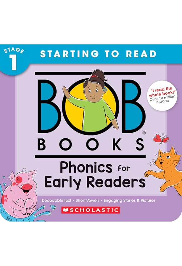 Amazon | Scholastic Paperbacks Bob Books - Set 1: Beginning