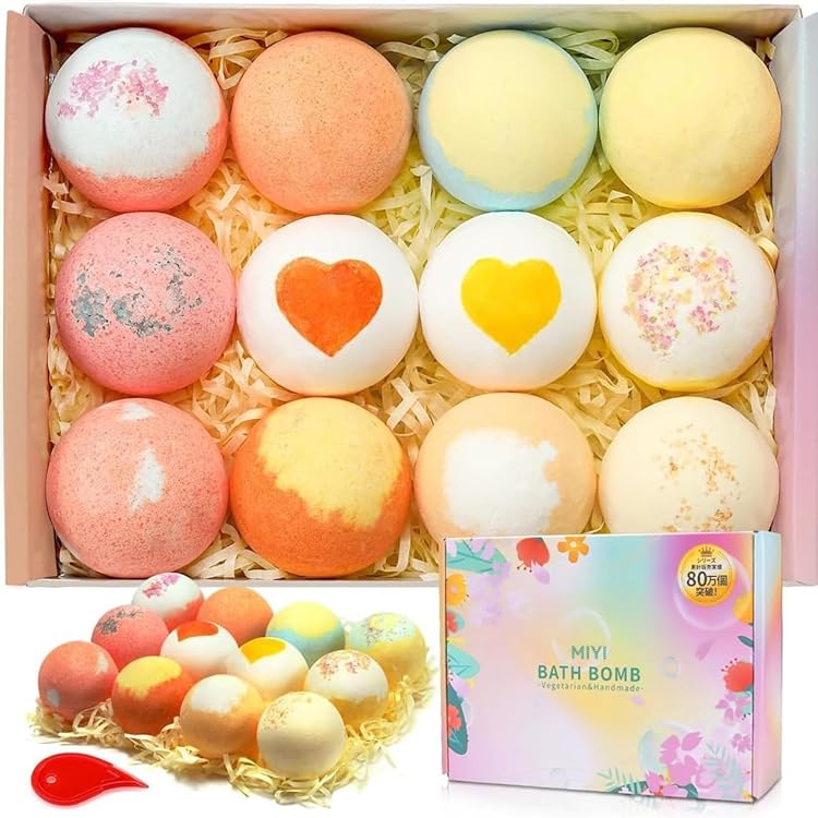 Amazon | バスボム 炭酸 入浴剤 ラッシュ 発汗 バスセット ギフト 香り