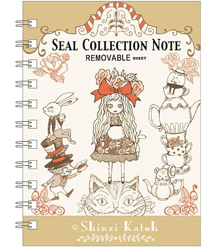 Amazon | シール堂 日本製 フレークシール 不思議なアリス お茶会