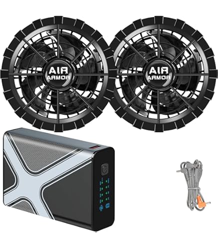 Amazon.co.jp: LABEWVI バッテリー 42V 30000mAh 6段階風量調整 熱中症