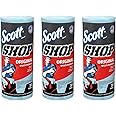 Scott (スコット) SHOP TOWELS / ショップタオル ブルーロール 55枚 3ロールセット