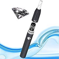 【最新改良版】iQOS アイコス　互換機GeFive 加熱式電子タバコ 約15本連続で吸えます　バイブレーション機能搭載　恒温加熱　USB充電式日本語取扱説明書付き ハイクオリティ ブラック (黒)