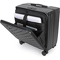 Amazon | [魔法小屋] スーツケース 前開き キャスターストッパー付く