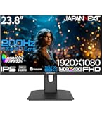 う*ん様 動作確認済 ゲーミングモニター 180 Hz フルHD ID 7109 Amazon.co.jp: JAPANNEXT 24.5インチ ゲーミングモニター 180Hz