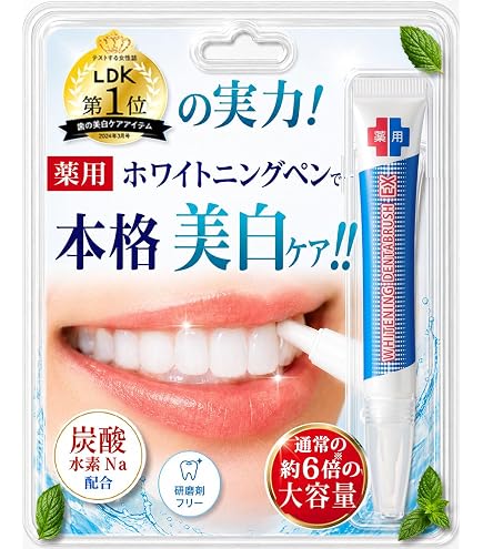 Amazon | 薬用 ホワイトニングジェル 歯磨き粉 重曹 つるつる 口臭