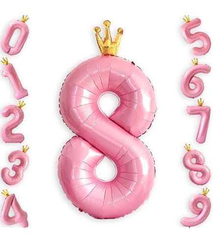 Amazon | Ptyceler 数字 バルーン 誕生日 飾り付け 40インチ 大きい