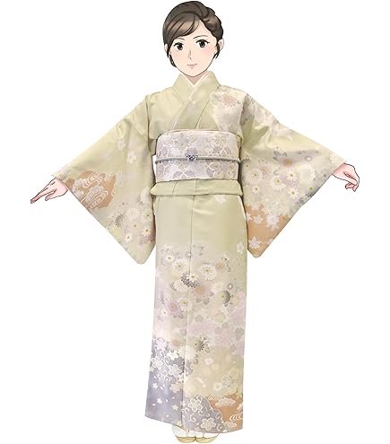訪問着ゆき丈68 4点フルセット、着物、袋帯、帯締め、帯揚げ Amazon.co.jp: フルセット 付け下げ訪問着 袋帯 帯締め 帯揚げ