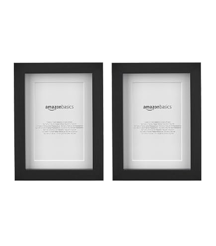 thumbnail image 2 of 4x6 Wood Picture Frame Set Of 2 Rustic Wooden Photo Frames With Beech Wood Base U Shaped Double Sided High Definition Acrylic Covers Menu Holder Sign Card Stand For Tabletop 2 of 13