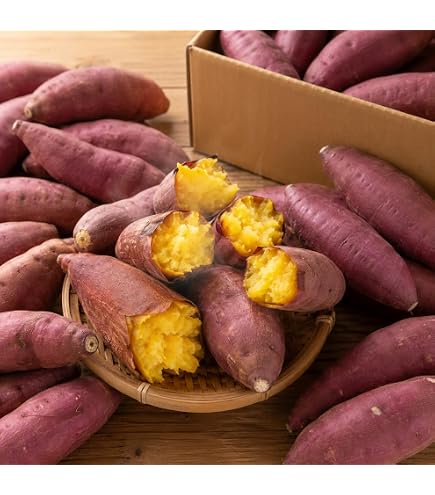 Amazon.co.jp: 紅はるか 20kg (10kg×2箱セット) 土付き 生芋 (M～2L