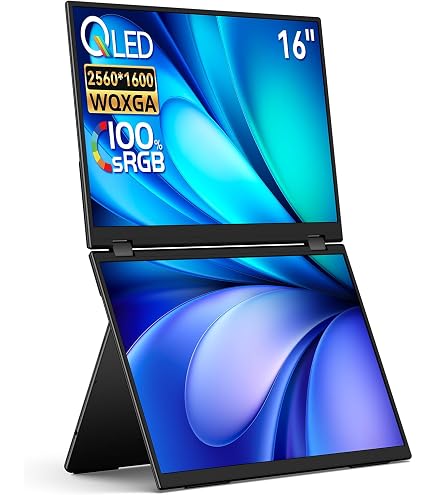 Amazon.co.jp: ASUS ZenScreen Duo OLED MQ149CD 360°折りたたみ式