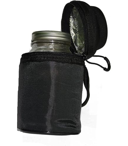 Cosmos Mason Jar Insulated Neoprene Sleeve With Strap - Fits 32 Oz Jars, Purple, Adjustable Shoulder Strap - View #6