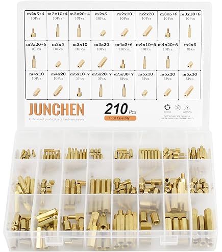 Amazon | ナイロンスタンドオフPCBマザーボード六角スペーサー