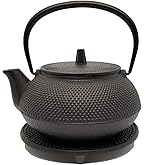 Amazon｜岩鋳 Iwachu 鉄瓶兼用急須 5型新アラレ 黒焼付 0.65L