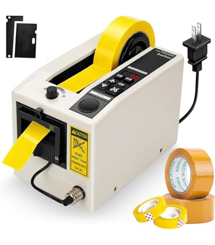 Amazon.co.jp: ニチバン テープカッター 電動 オートテーパー TCE-200