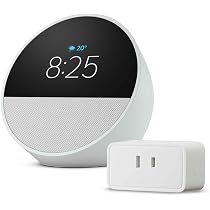 Amazon.co.jp: 【セット買い】Echo Spot グレーシャーホワイト +