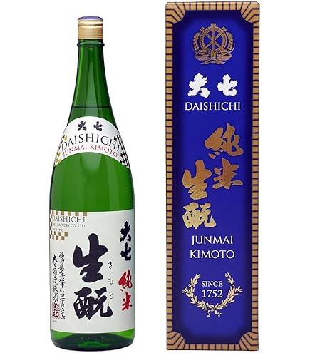 Amazon.co.jp: 大七純米生もと 1800ml : 食品・飲料・お酒