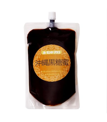 Amazon | 黒蜜 1000g 黒みつ 沖縄県産黒糖入り (大容量1kg×2個) 計