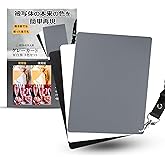 HD-GEAR グレーカード ホワイトバランス 露出 補正 反射率18% 防水 スマホ デジカメ 写真 動画 撮影 (18cm x 13cm 灰 白 黒 3色セット)