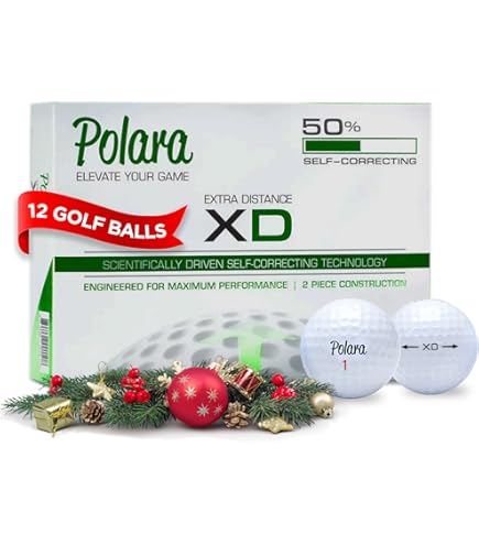 Amazon.co.jp: POLARA(ポララ) ゴルフボール XDS 3ピース ULTIMATE