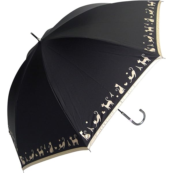 Amazon.co.jp: オカモト原宿店 傘 レディース 雨傘 ジャンプ傘 ネコ柄