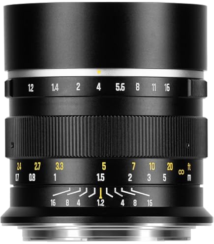 Amazon.co.jp: 七工匠 7Artisans 50mm F0.95 (ニコンZマウント APS-C