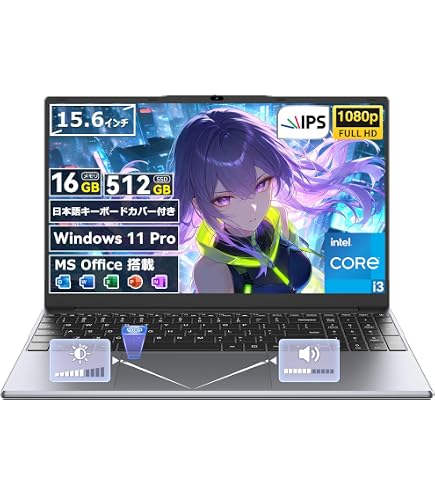 Amazon.co.jp: ノートパソコン Core I7-9750H【win11】15.6インチ1920