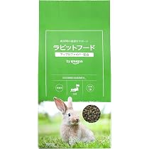 Amazon | by Amazon うさぎ フード 2.2kg ペレットタイプ 6種の