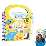 子供のための水彩絵の具の本, ウォーターアクティビティパッド付きの再利用可能なペイント, 早期教育の本、靴下の詰め物、子供向けのホリデーギフト