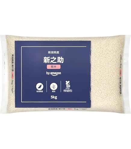 Amazon.co.jp: 新潟ケンベイ 【精米】 新潟県産新之助 無洗米 2kg 令和