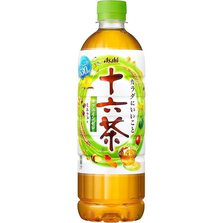 Amazon.co.jp: アサヒ飲料 十六茶 660ml×24本[お茶][カフェインゼロ