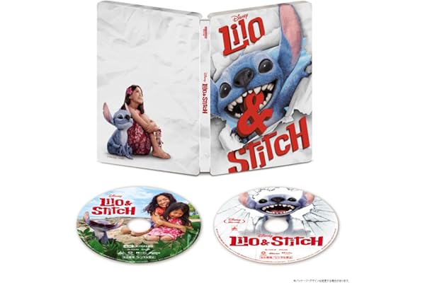 【Amazon.co.jp限定】リロ＆スティッチ　４Ｋ ＵＨＤ ＋ ブルーレイ セット（スチールブック仕様）[Blu-ray] (オリジナルアクリルマグネット付)