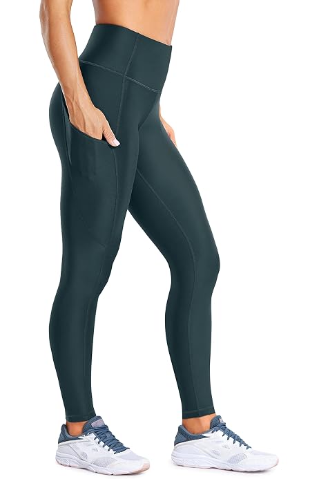 Fleece Lined Leggings - Yoga Pants 