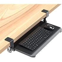 Amazon | BONTEC キーボードトレイ クランプ式 幅508mm 耐荷重5kg