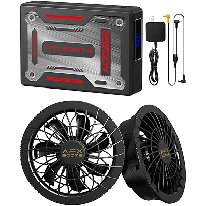 Amazon.co.jp: LABWIND 【2025最強進化 42V超高出力 30000mAh】ファン