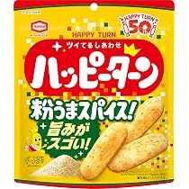 リニューアル 亀田製菓 ハッピーターン 濃厚うめ味 12袋