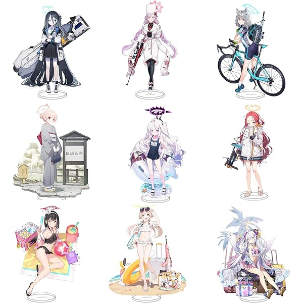 ブルーアーカイブ ブルアカ BillBung 公式絵師 ヒナ アクリルスタンド