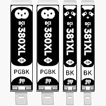 Amazon.co.jp: 【WYFYINK】キヤノン用 Canon BCI-381 BCI-380 XL