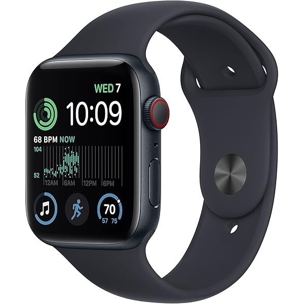 Apple Watch SE (GPS + Cellularモ‍デ‍ル) - 44mmミッドナイト  