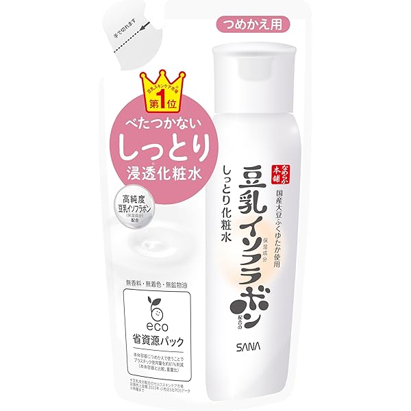 Amazon | なめらか本舗 化粧水NA(つめかえ用) 180ml | なめらか本舗